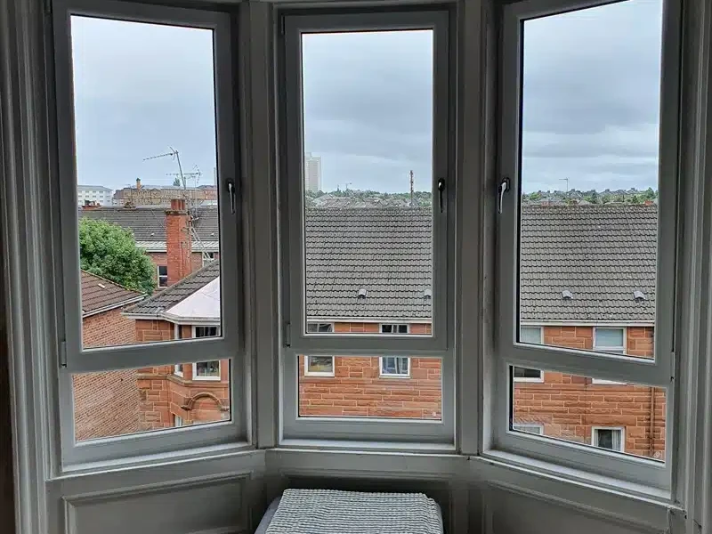 interior view upvc windows