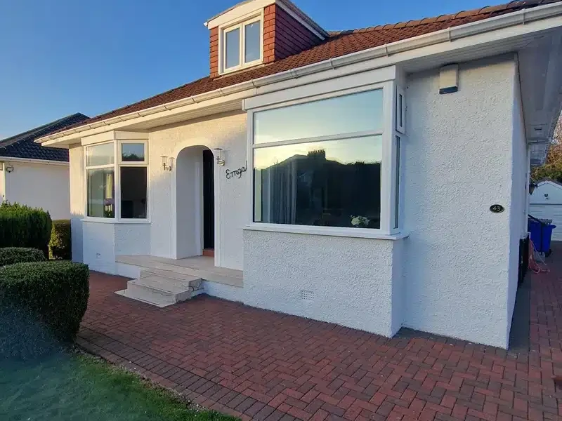white windows