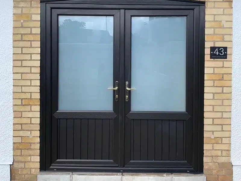 black door