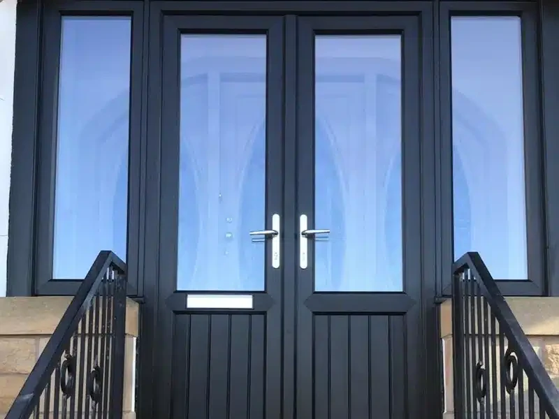 black door